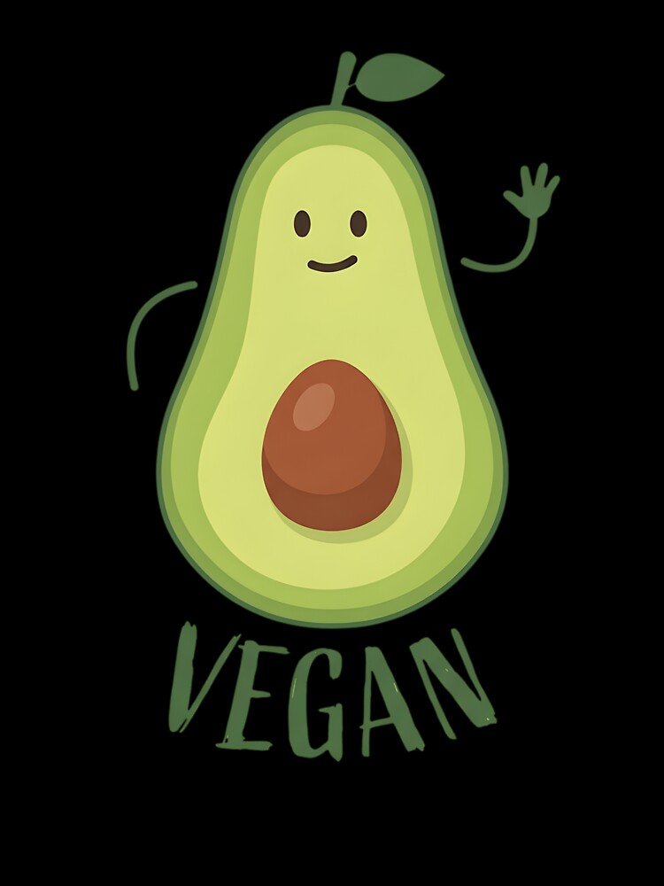 Avo-Cool Funny Avocado with Sunglasses - Deal With It Fruit Art by seanheirts T-Shirts, Hoodie, Sweatshirt (Image 3)