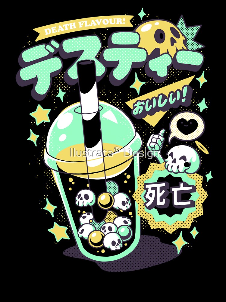 Death Tea - Pink Version by Ilustrata®