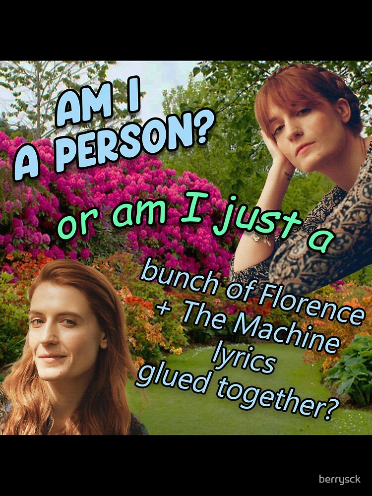 Florence + The Machine - lyrics glued together by berrysck