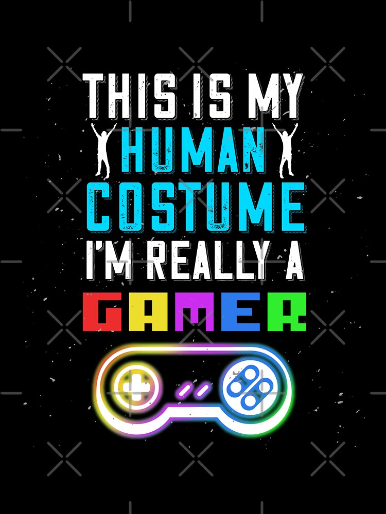Gamer Costume Funny Gamer Gift Idea by titanosdesign T-Shirts, Hoodie, Sweatshirt | BlankRebels.com (Image 3)