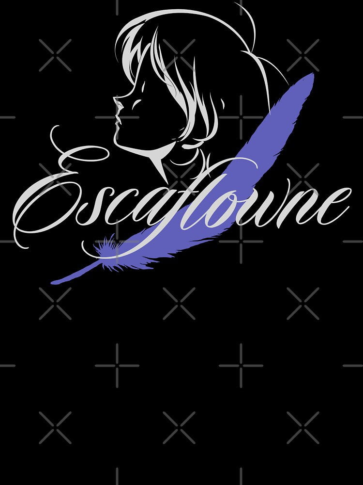 The Vision of Escaflowne feather / La vision de Escaflowne feather / Tenkū no Escaflowne logo /天空のエスカフローネ by... (Image 3)