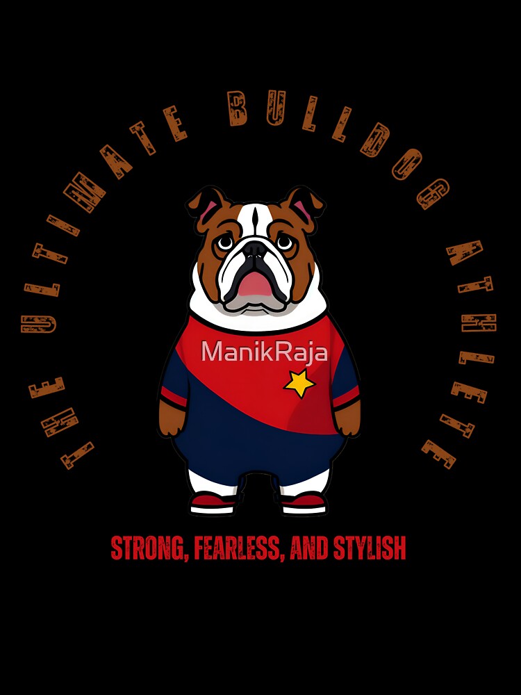 The athletic bulldog by ManikRaja