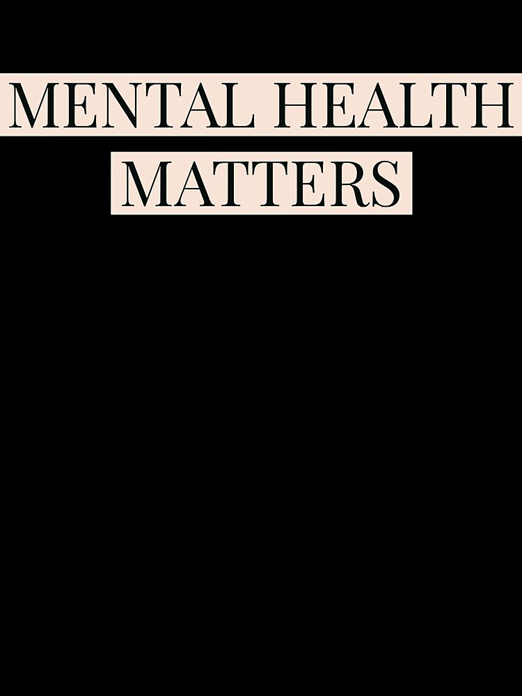 Mental health matters  Sticker by HanaLego T-Shirts, Hoodie, Sweatshirt | BlankRebels.com (Image 3)