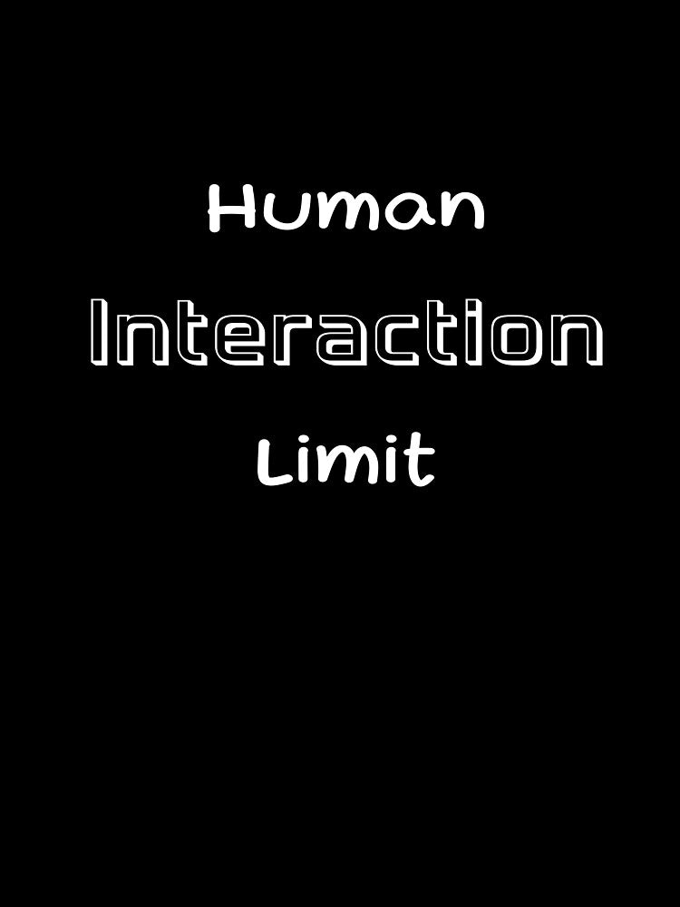 Human Interaction Limit: Introvert by Lelijo T-Shirts, Hoodie, Sweatshirt | BlankRebels.com (Image 3)