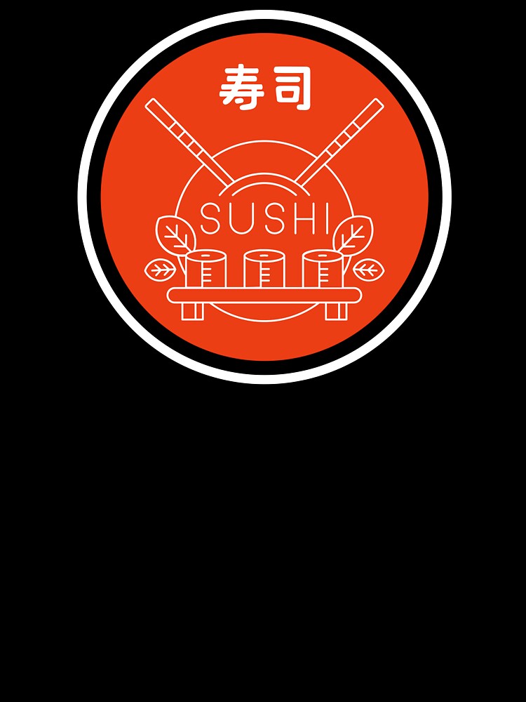 Sushi design with red, black and white colors by SoulfulTribe T-Shirts, Hoodie, Sweatshirt | BlankRebels.com (Image 3)