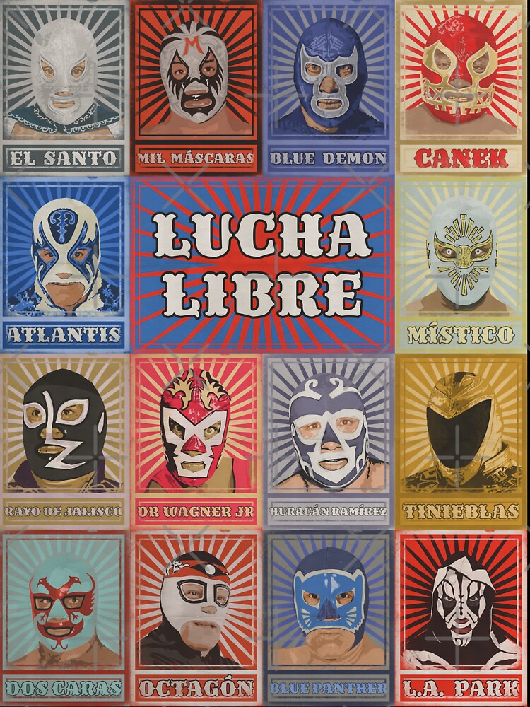 Lucha Libre Legends by TheManito T-Shirts, Hoodie, Sweatshirt | BlankRebels.com (Image 3)