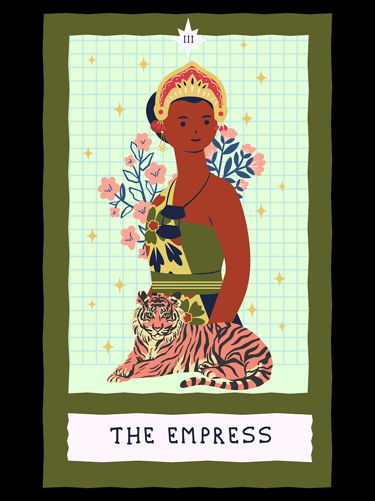 The Empress III Tarot Card by stonedwitch T-Shirts, Hoodie, Sweatshirt | BlankRebels.com (Image 3)