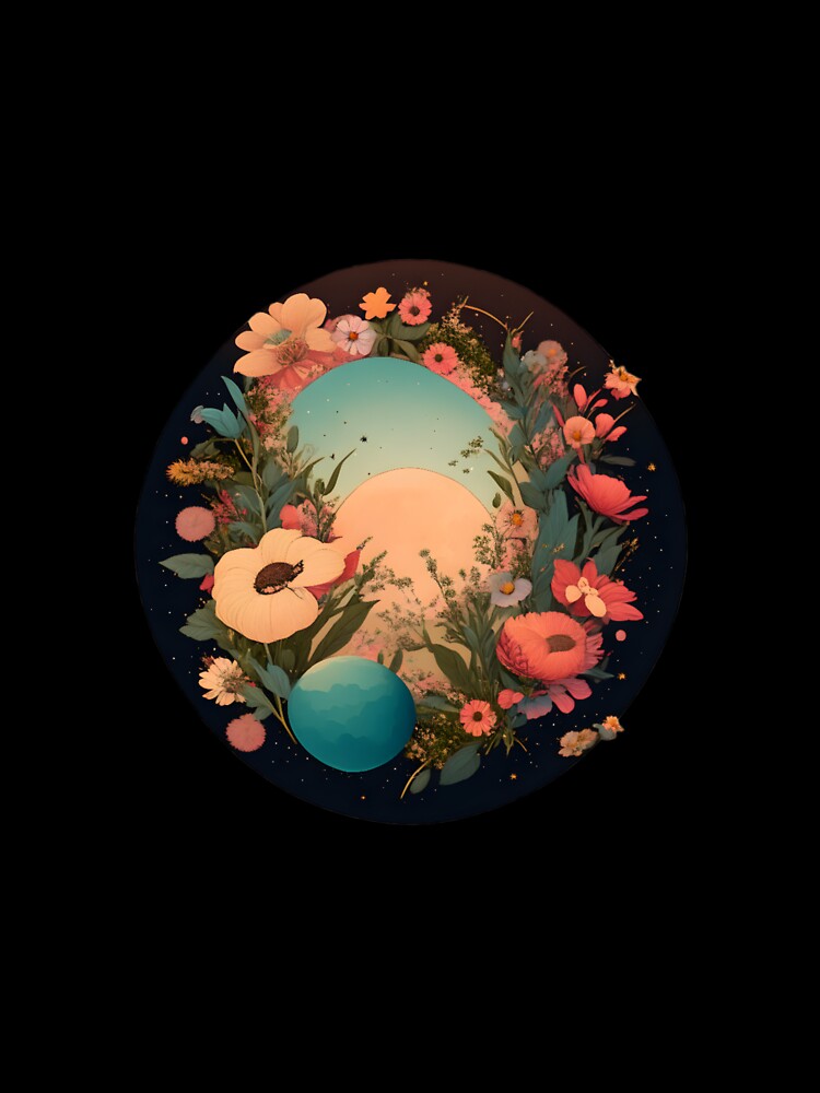 Planet of flowers by Glamorii22 T-Shirts, Hoodie, Sweatshirt | BlankRebels.com (Image 3)