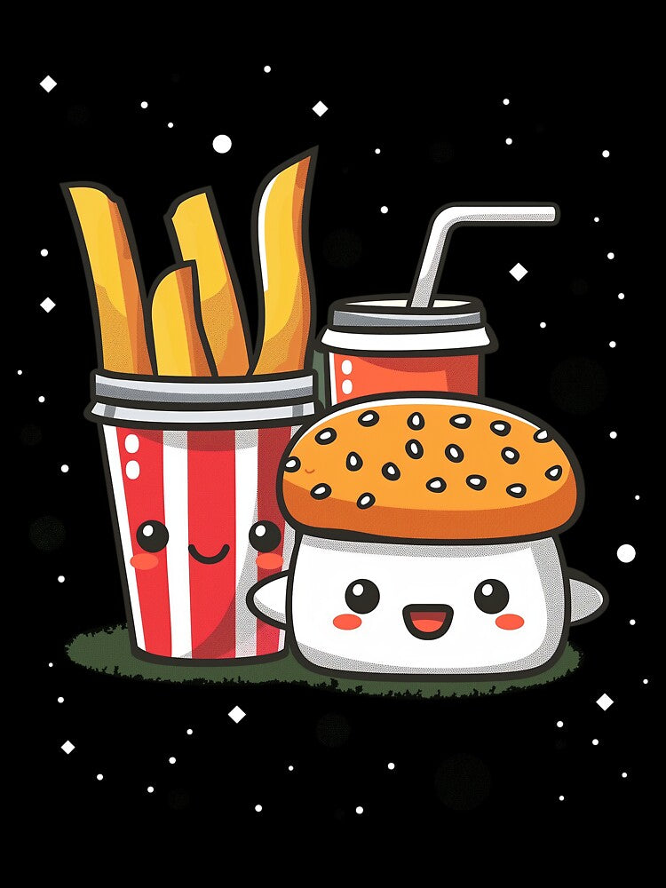Kawai Cute Food by nomiraclehere T-Shirts, Hoodie, Sweatshirt | BlankRebels.com (Image 3)