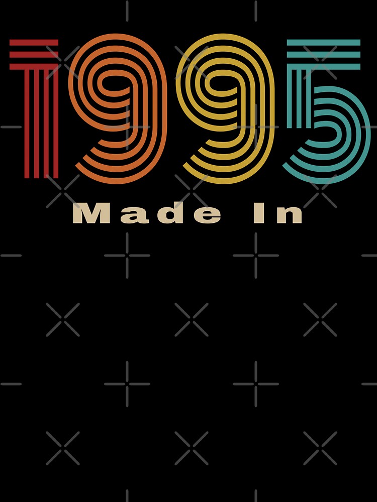 1995 - Made In 1995 by EunsooLee T-Shirts, Hoodie, Sweatshirt | BlankRebels.com (Image 3)