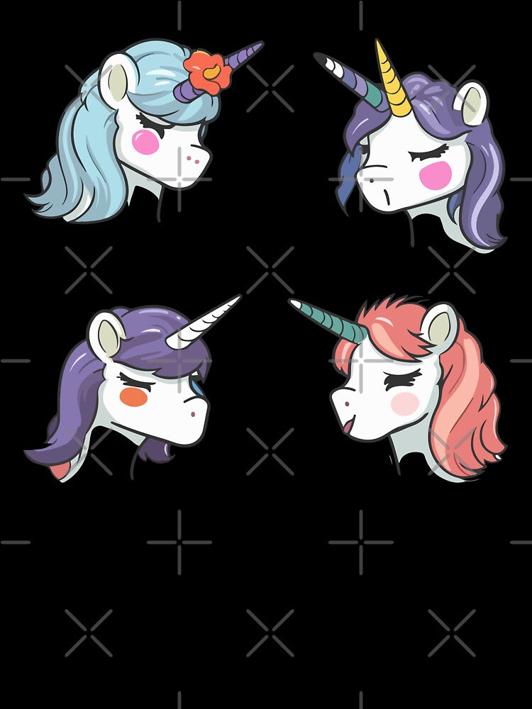 Kawaii Unicorns Sticker Pack by StickerWorlds T-Shirts, Hoodie, Sweatshirt | BlankRebels.com (Image 3)
