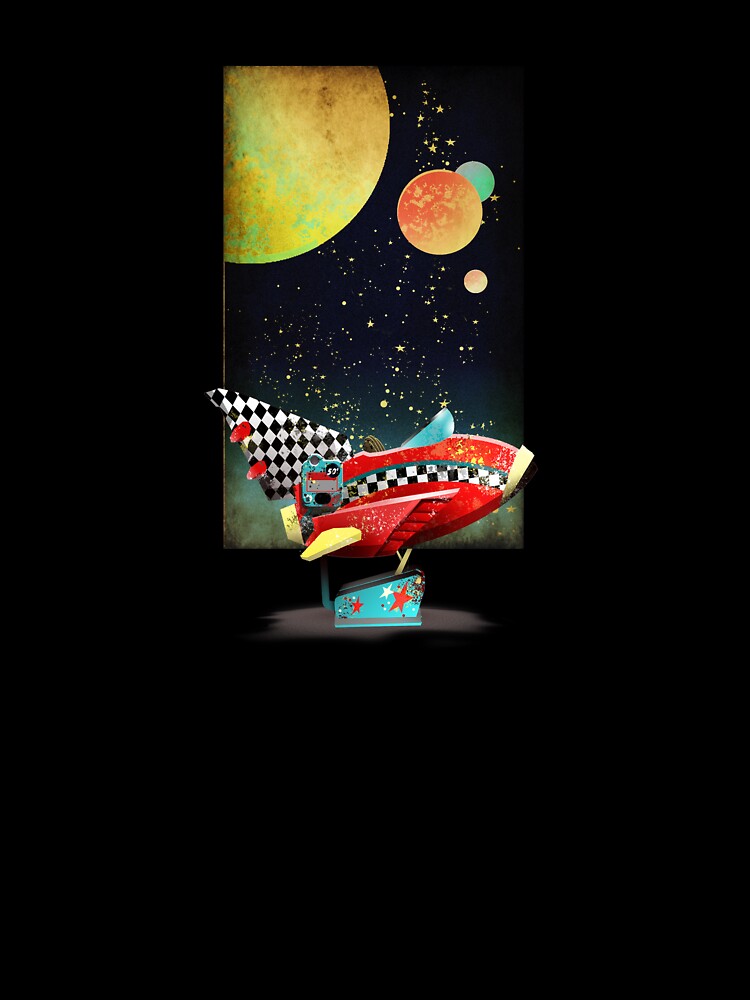 50cent Space Ride by LUCKODEDRAW T-Shirts, Hoodie, Sweatshirt | BlankRebels.com (Image 3)