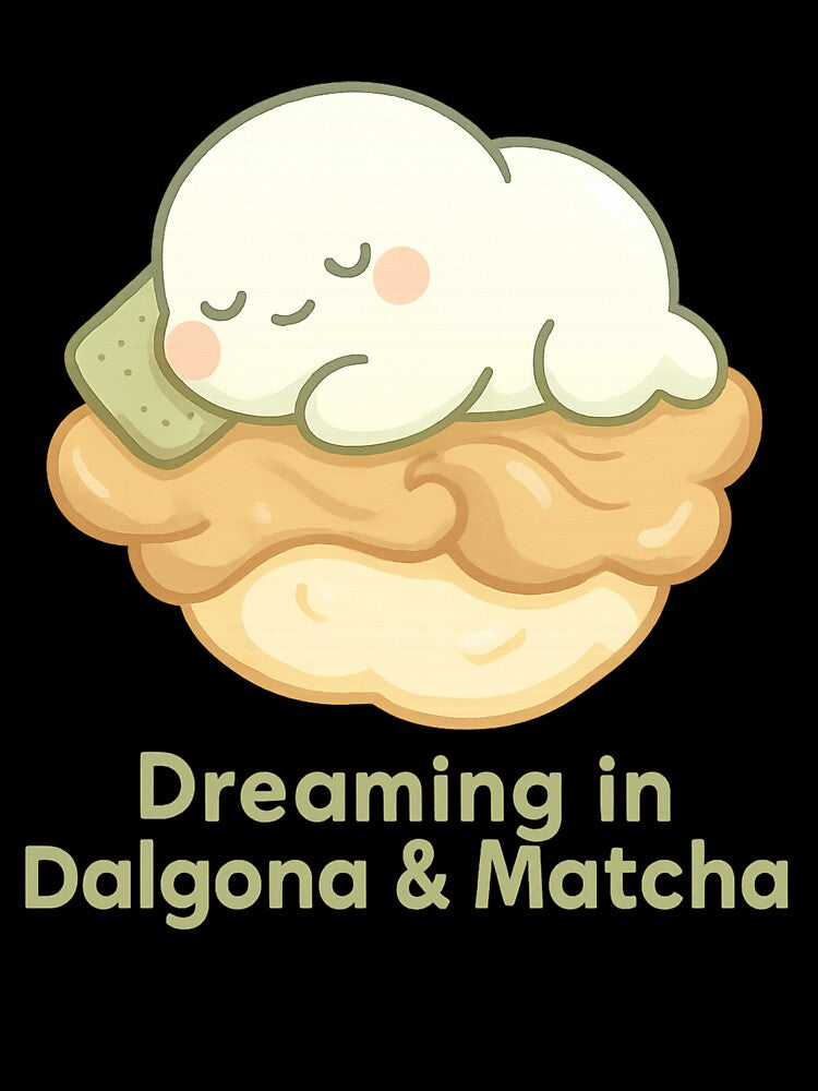 Cute Matcha Dessert Creature – Cozy Dalgona Aesthetic Gift for Food Lovers by kakaworld T-Shirts, Hoodie,... (Image 3)