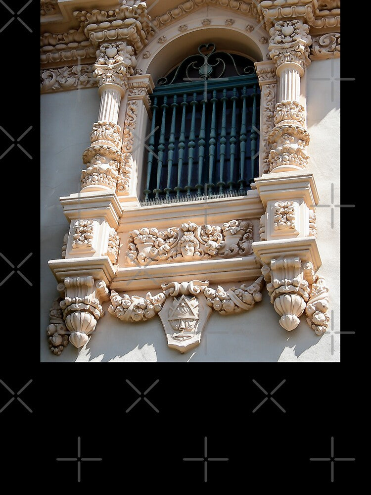 Museum Window in Balboa Park, San Diego, California by heatherfriedman
