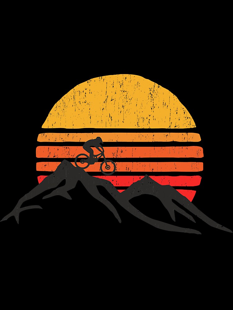 Mountain Bike Vintage Sunset Great by unassertive19 T-Shirts, Hoodie, Sweatshirt | BlankRebels.com (Image 3)