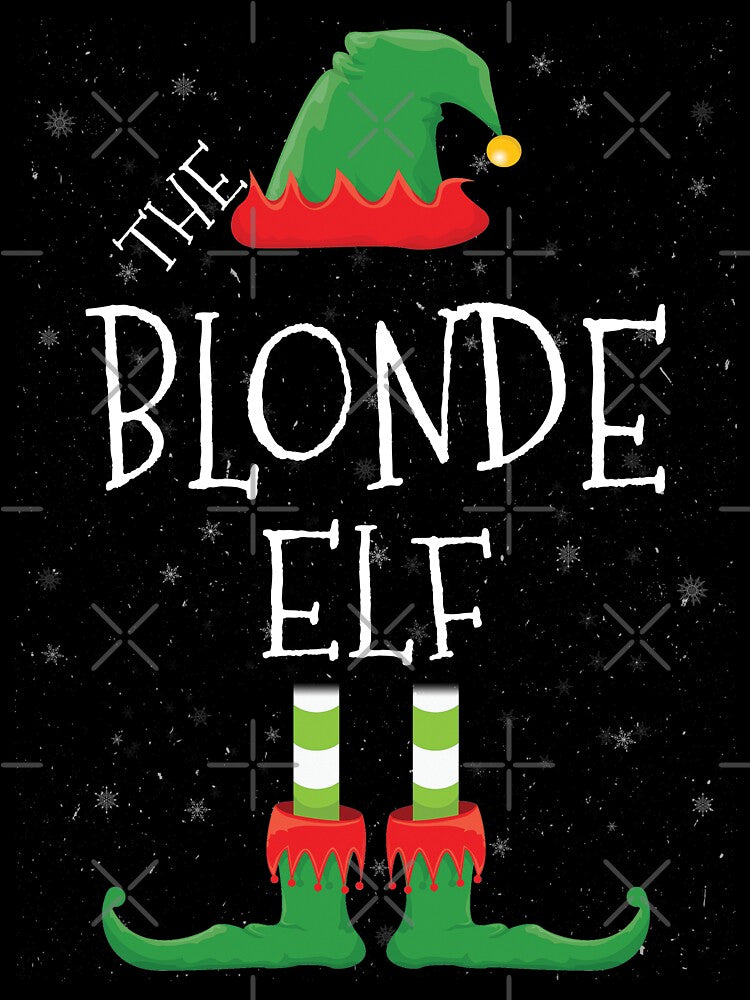 Blonde Elf Family Matching Christmas Group Funny Gift by DavisHasari T-Shirts, Hoodie, Sweatshirt | BlankRebels.com (Image 3)