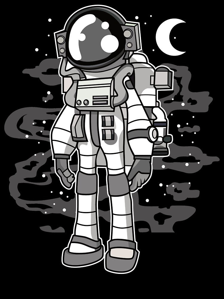 Astronaut Suit - Funny Outer Space Lovers by Desteroids T-Shirts, Hoodie, Sweatshirt | BlankRebels.com (Image 3)