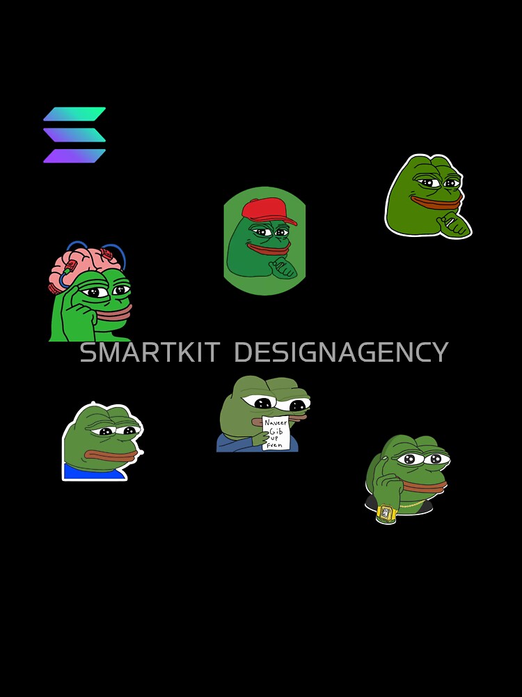 Solana pepe meme squad by SMARTKIT  DESIGNAGENCY T-Shirts, Hoodie, Sweatshirt | BlankRebels.com (Image 3)