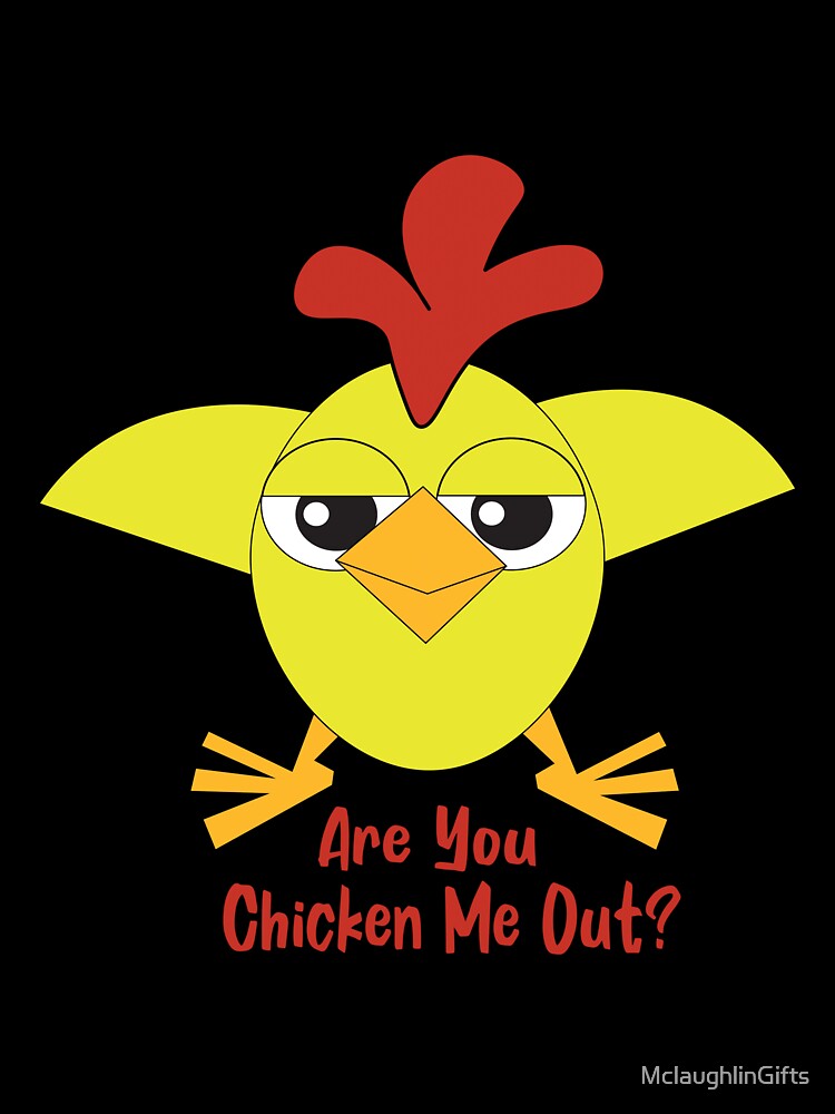 Funny Chicken Pun Cartoon by MclaughlinGifts