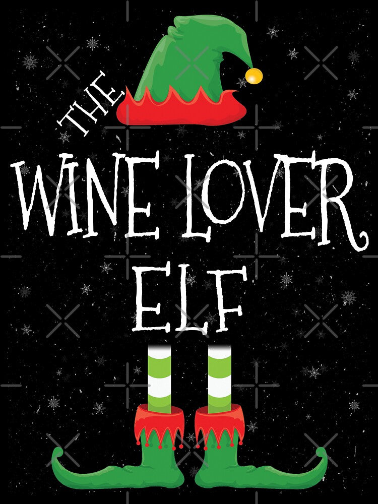 Wine Lover Elf Family Matching Christmas Group Funny Gift by DavisHasari T-Shirts, Hoodie, Sweatshirt (Image 3)
