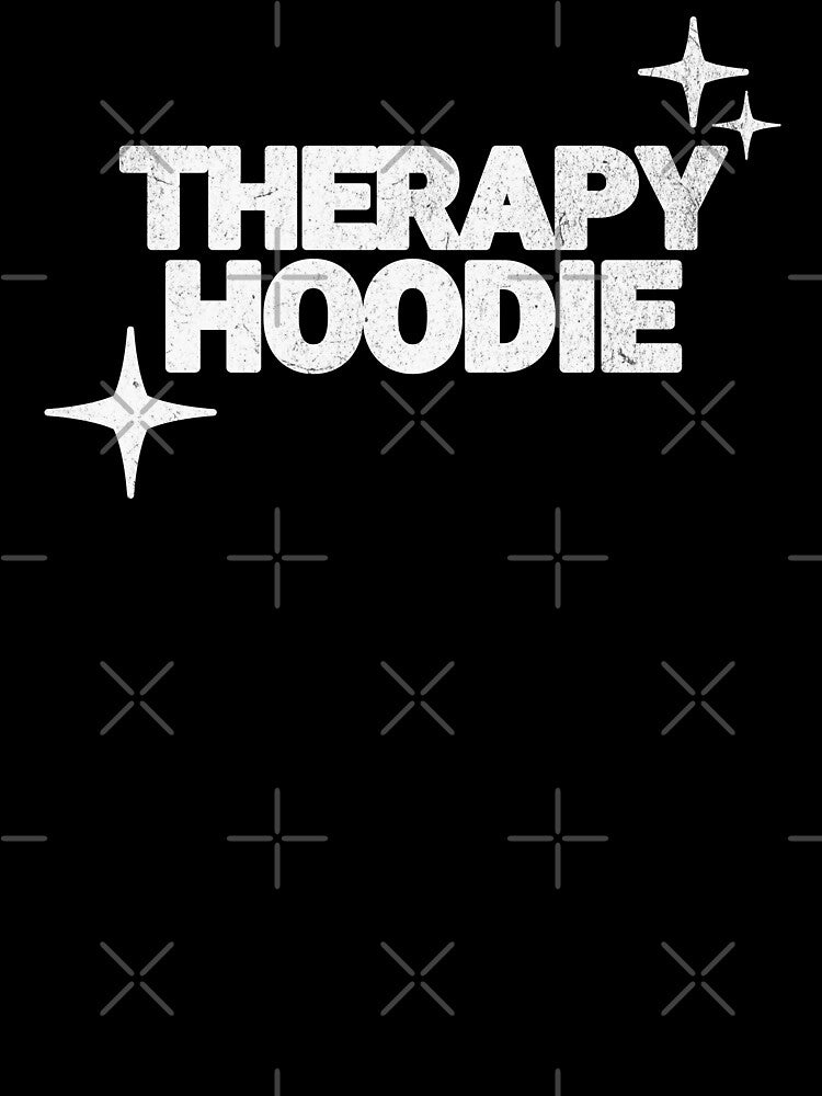 Therapy Hoodie: My Emotional Support Outfit by DarkSenseDesign T-Shirts, Sweatshirt | BlankRebels.com (Image 3)