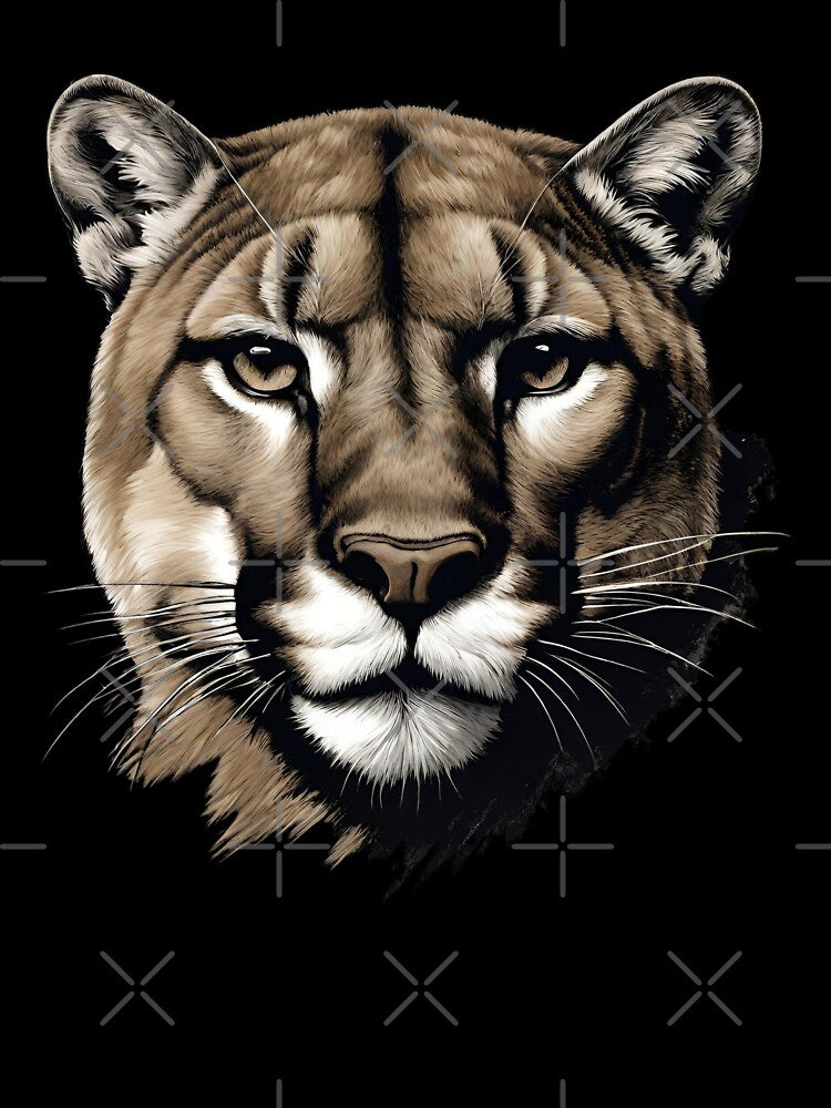 Vintage Mountain Lion Cougar by soulfulprintss8 T-Shirts, Hoodie, Sweatshirt | BlankRebels.com (Image 3)