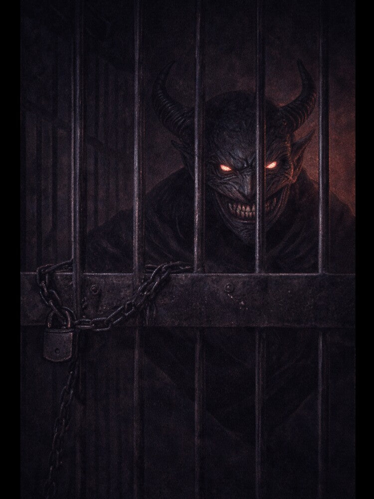 I Didn't Kill My Demon – Dark Art of Psychological Fantasy in a Cage by Alma fortalecida1 T-Shirts, Hoodie,... (Image 3)