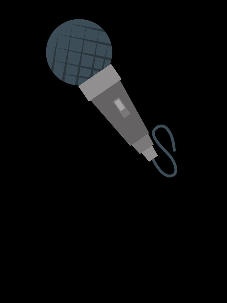 Hand Drawn Microphone - music retro style by fabioesposito66 T-Shirts, Hoodie, Sweatshirt | BlankRebels.com (Image 3)