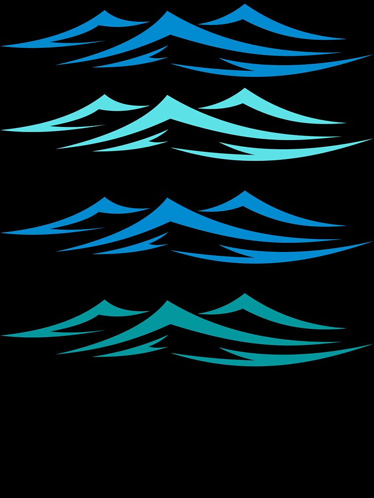 Chill and Relax Ocean Waves2 by kyds T-Shirts, Hoodie, Sweatshirt | BlankRebels.com (Image 3)