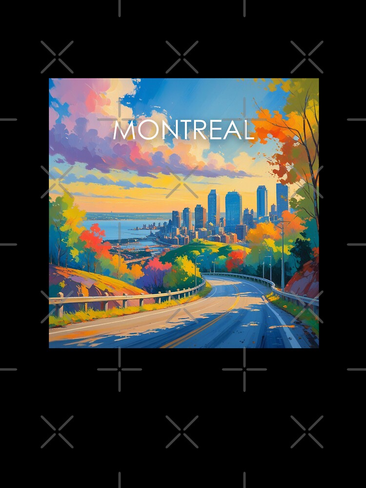 Montreal Canada by Art_By_Wing T-Shirts, Hoodie, Sweatshirt | BlankRebels.com (Image 3)