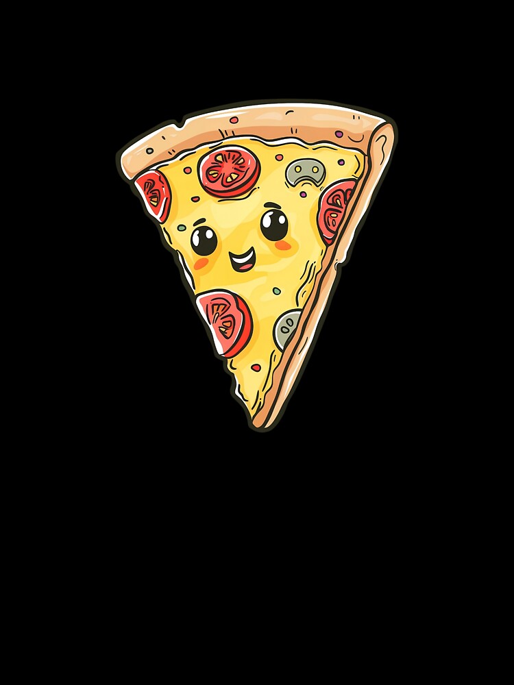 I Wonder If Pizza Thinks About Me Too by dharanna T-Shirts, Hoodie, Sweatshirt | BlankRebels.com (Image 3)