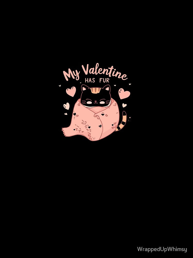 My Valentine Has Fur by WrappedUpWhimsy T-Shirts, Hoodie, Sweatshirt | BlankRebels.com (Image 3)