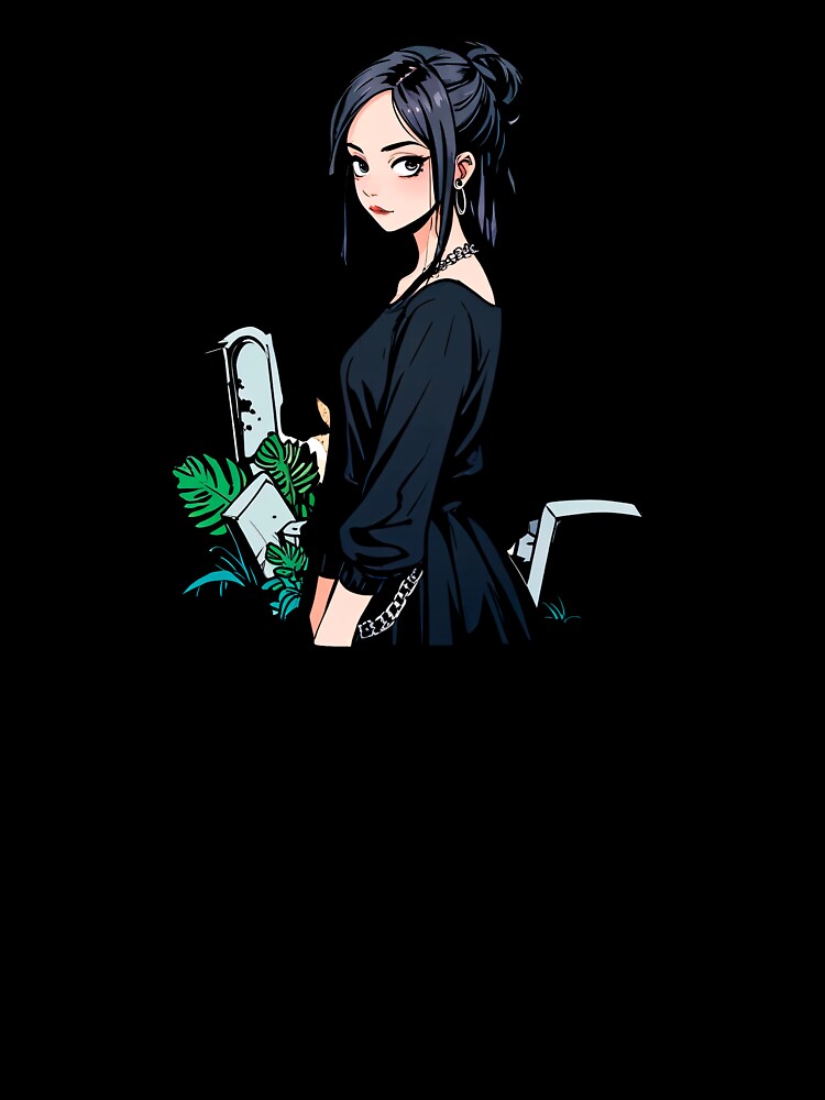 Tropical Goth Girl Summer by MadnessEnvelope