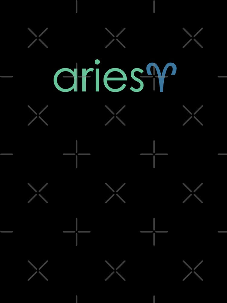 Aries Blue on Green by lisajaynemurray T-Shirts, Hoodie, Sweatshirt | BlankRebels.com (Image 3)