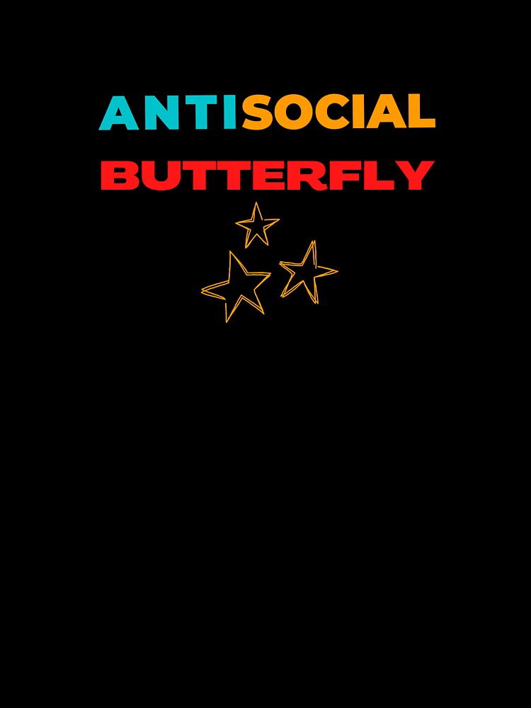 Antisocial butterfly by Helloboutique T-Shirts, Hoodie, Sweatshirt | BlankRebels.com (Image 3)