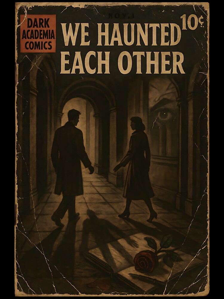 Gothic Dark Academia: We Haunted Each Other by bapupa T-Shirts, Hoodie, Sweatshirt | BlankRebels.com (Image 3)