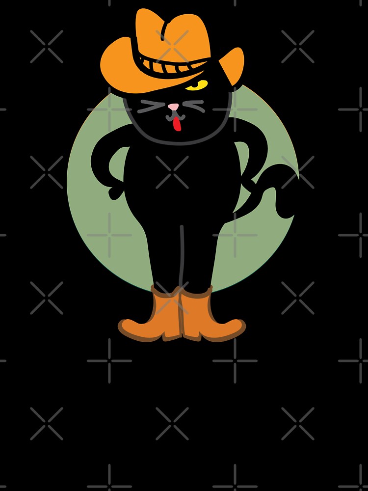 Cranky cowboy cat by fluffyfamcraft T-Shirts, Hoodie, Sweatshirt | BlankRebels.com (Image 3)