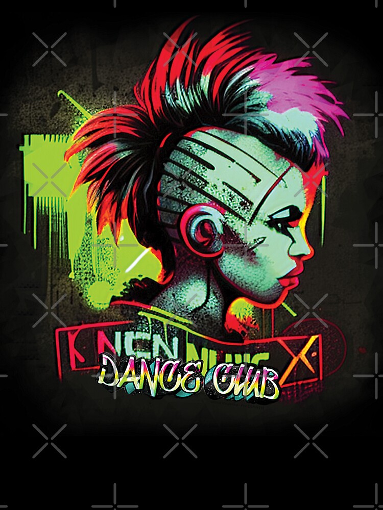 Neon Punk#23 by PhiloSophyEye T-Shirts, Hoodie, Sweatshirt | BlankRebels.com (Image 3)
