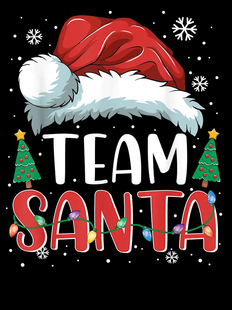 Team Santa Christmas Matching Family Pajamas by DeannaMarks T-Shirts, Hoodie, Sweatshirt | BlankRebels.com (Image 3)