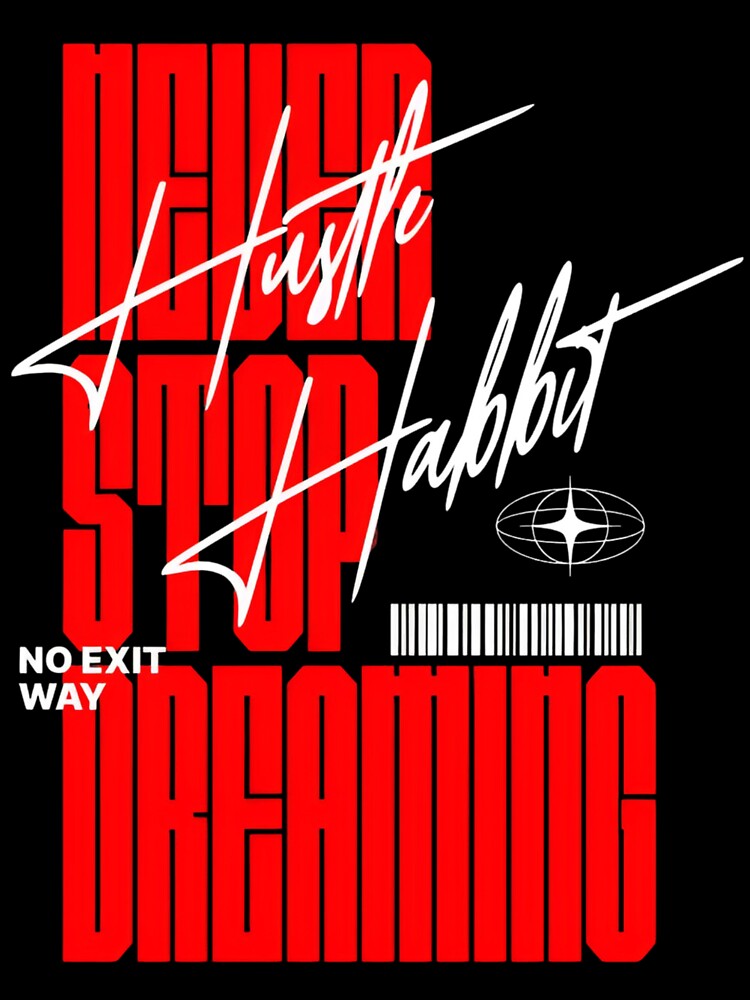 NEVER STOP DREAMING | Graphic Sweatshirt by Fuziese T-Shirts, Hoodie | BlankRebels.com (Image 3)