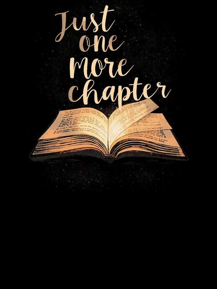Just one more chapter, book lover by YvkafromPoland T-Shirts, Hoodie, Sweatshirt | BlankRebels.com (Image 3)