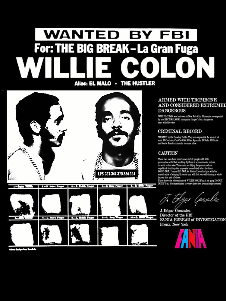 Willie Colon Black by ManueDazijo T-Shirts, Hoodie, Sweatshirt | BlankRebels.com (Image 3)