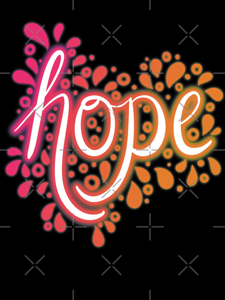 Hope Sunset Gradient V1 by avacado-designs T-Shirts, Hoodie, Sweatshirt | BlankRebels.com (Image 3)