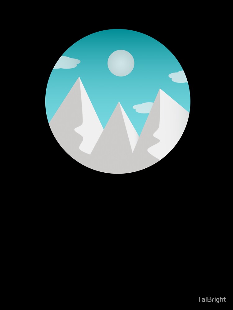 Snowy Mountains by TalBright T-Shirts, Hoodie, Sweatshirt | BlankRebels.com (Image 3)