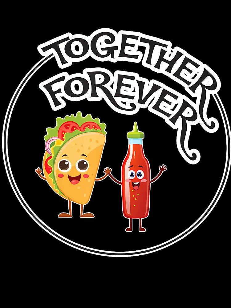 Taco And Hot Sauce Hot Wings Spicy Food Lover Taco Tuesday by MonicaSophie T-Shirts, Hoodie, Sweatshirt (Image 3)