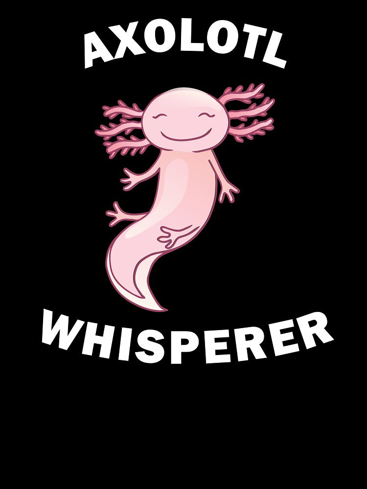 Funny Cute Axolotl Whisperer by Salvadax T-Shirts, Hoodie, Sweatshirt | BlankRebels.com (Image 3)