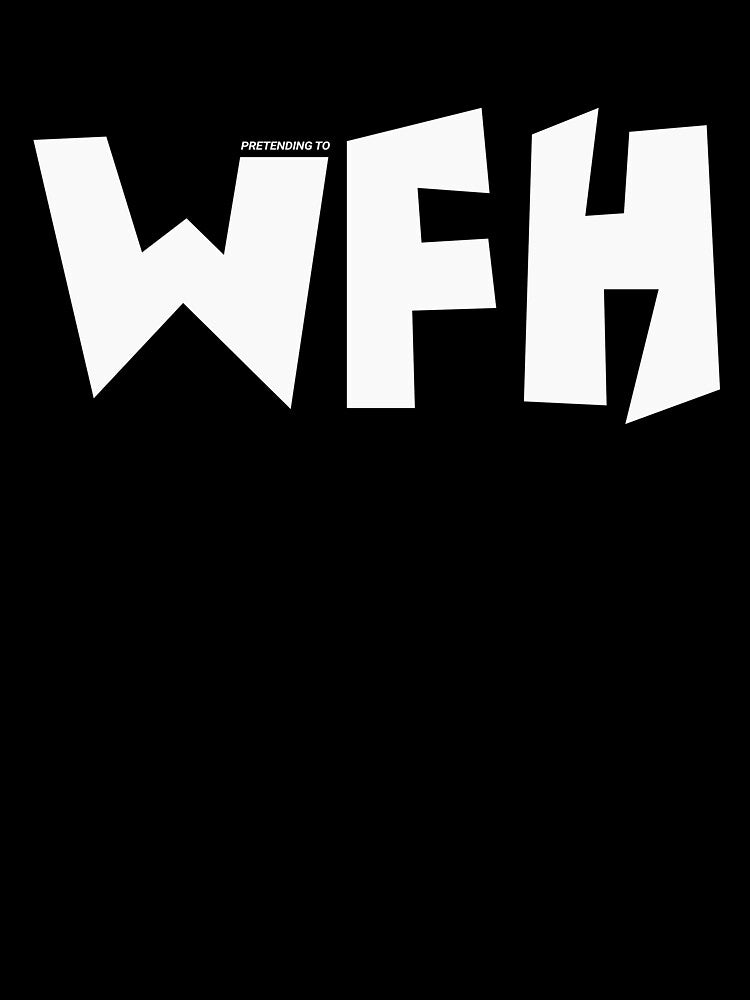 WFH Pretender by Mighty Tees Hoodie, Sweatshirt | BlankRebels.com (Image 3)