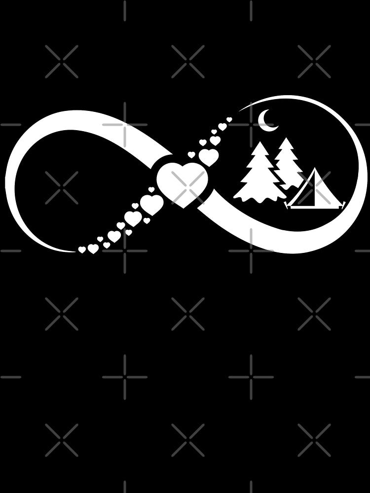 Camping Infinity white by skylove94 T-Shirts, Hoodie, Sweatshirt | BlankRebels.com (Image 3)