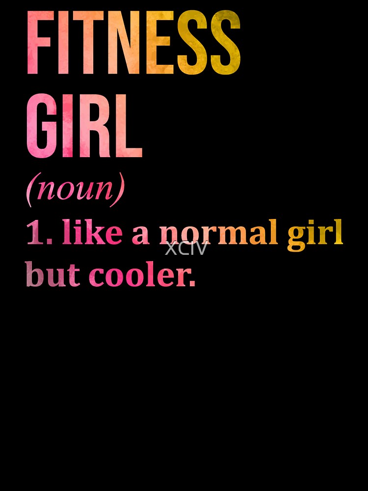 Fitness Girl Definition Watercolor T-Shirts, Hoodie, Sweatshirt