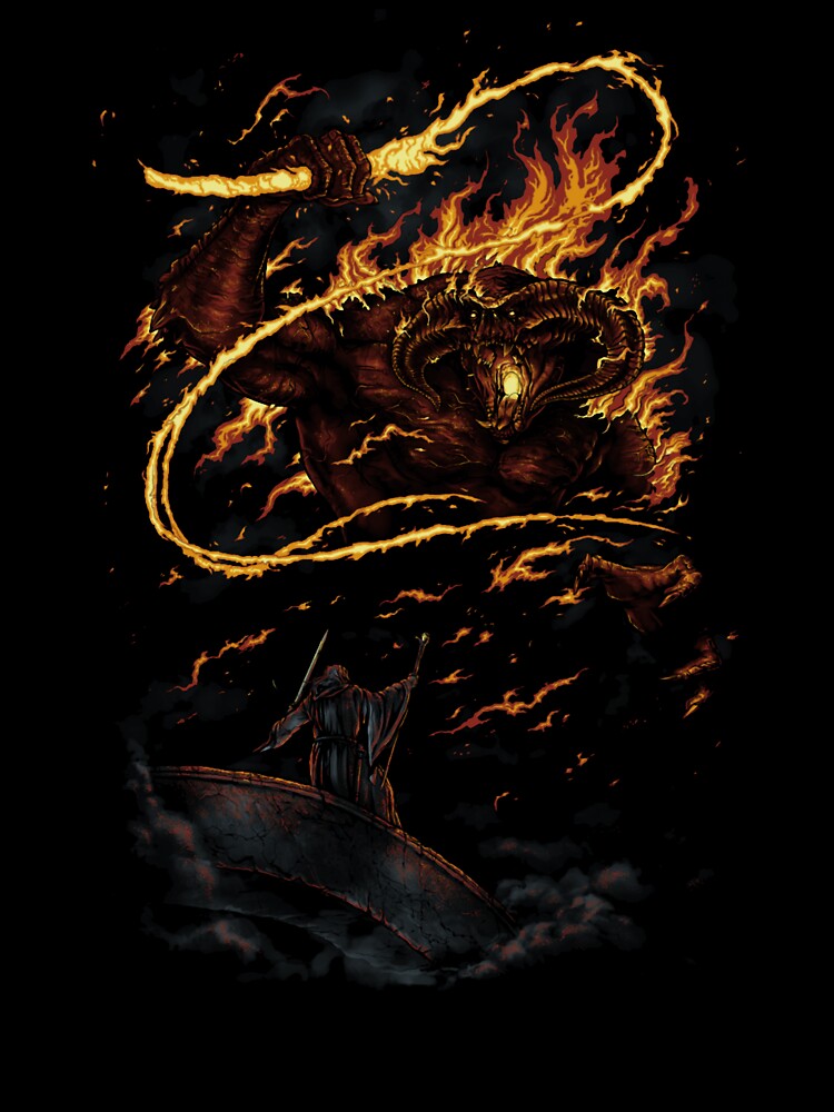 Durins Bane by NoahHeathc T-Shirts, Hoodie, Sweatshirt | BlankRebels.com (Image 3)